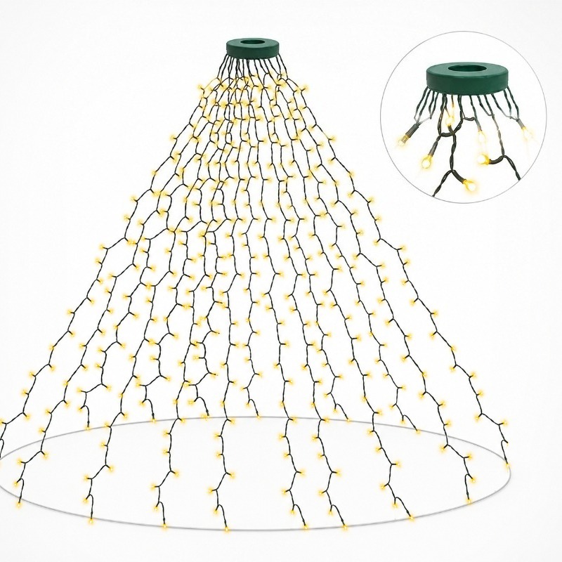 Wedding Led - Guirnalda de Luces LED USB Impermeables,