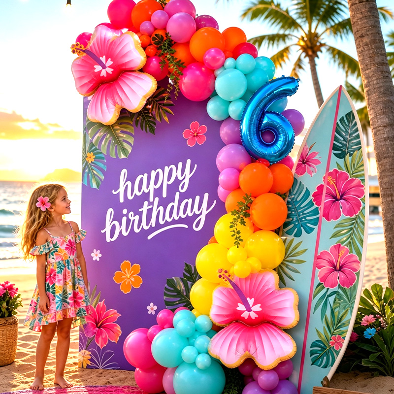 Wedding Supply Kit - Kit de Arco de Globos Tropicales