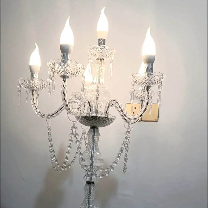 Wedding Supply Decor - Lámparas de velas modernas de lujo,