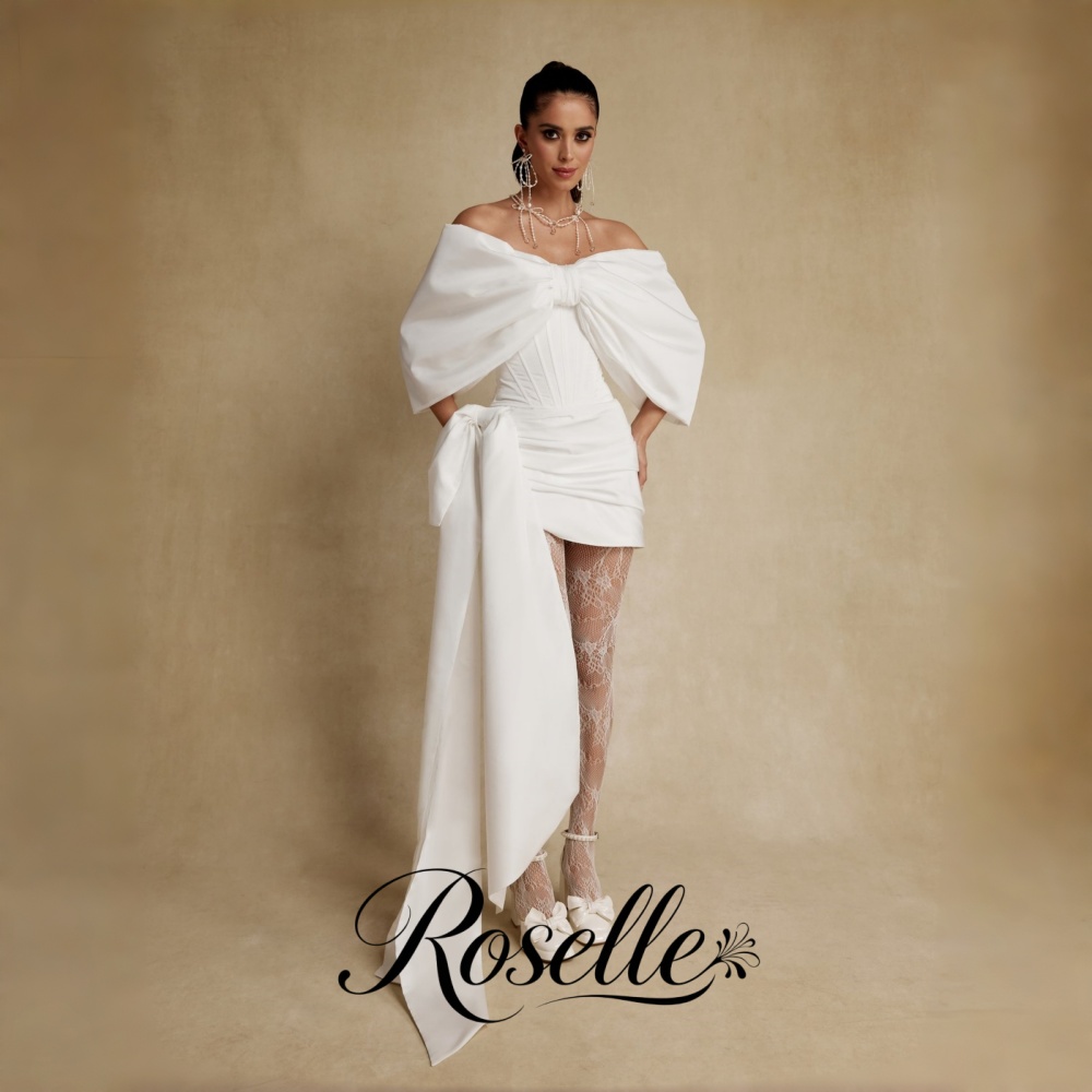 ROSELLE Vestido de novia mini  - Wedding Qw reseña y precio