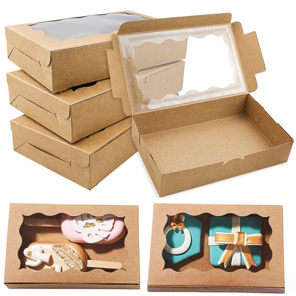 Cajas de papel Kraft para past - Good Supply Wedding Cake reseña y precio