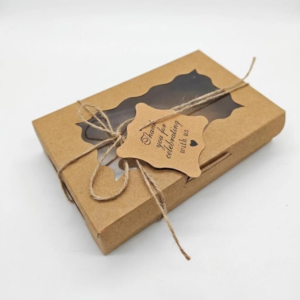 Cajas de papel Kraft para past - Good Supply Wedding Cake reseña y precio