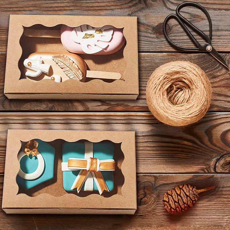 Cajas de papel Kraft para past - Good Supply Wedding Cake reseña y precio