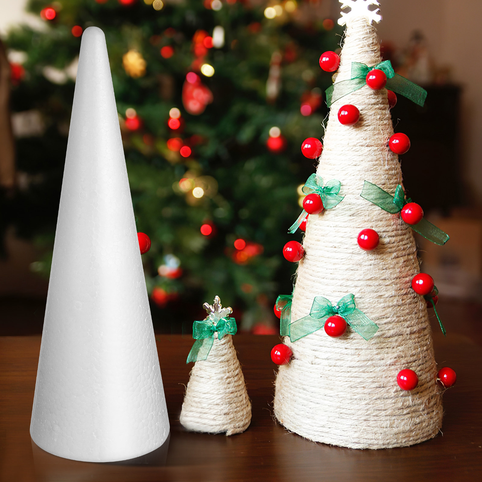 2 piezas de conos de espuma bl - Wedding Floral Supply reseña y precio
