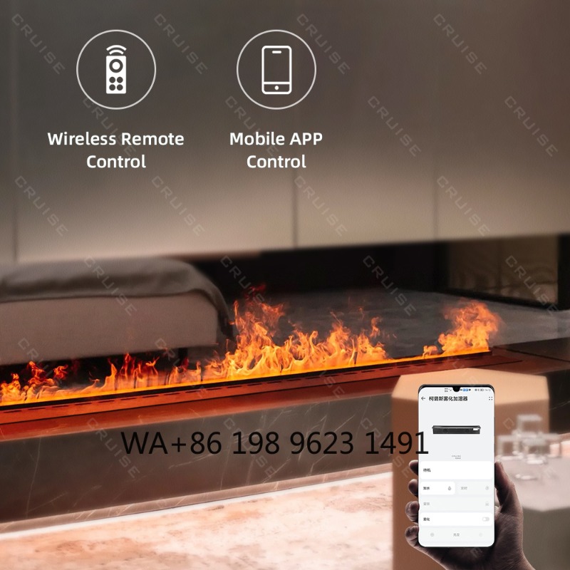 Chimenea de Vapor 3D con Contr - Wedding Led reseña y precio