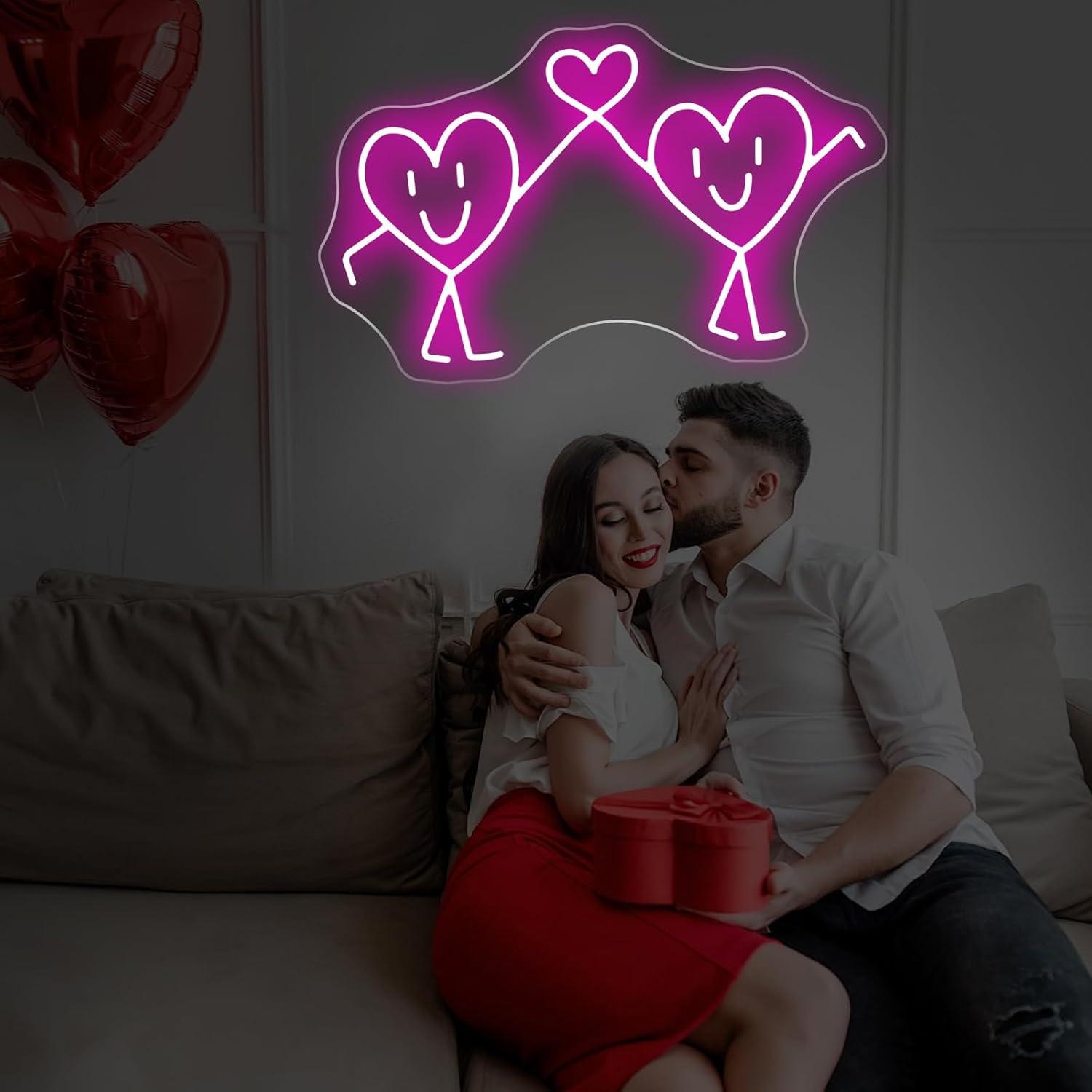 Letrero de neón con forma de c - Wedding Led reseña y precio