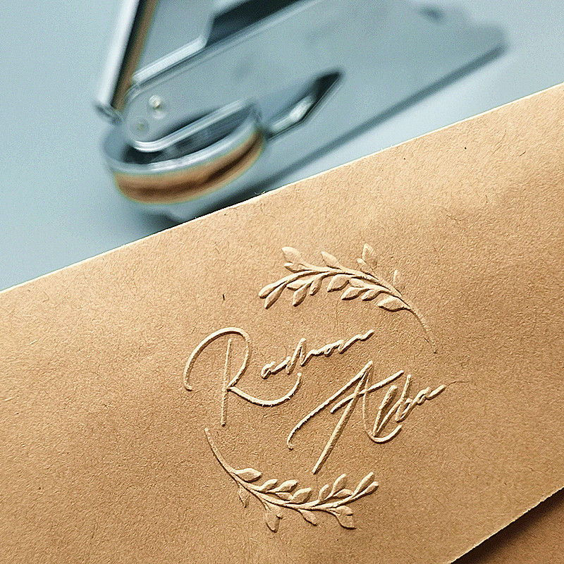 Sello de estampado personaliza - Wedding Envelopes reseña y precio