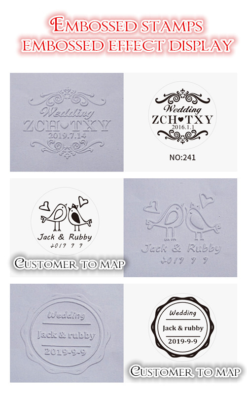 Sello de estampado personaliza - Wedding Envelopes reseña y precio