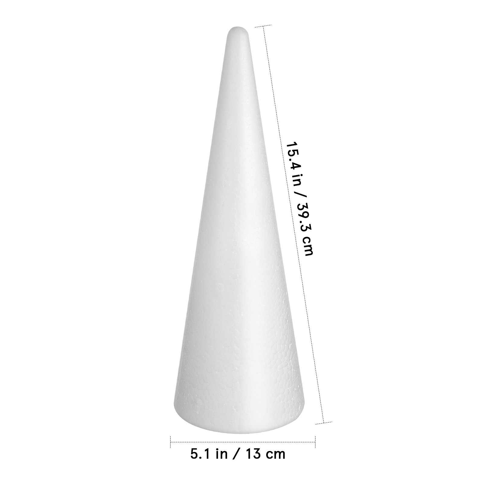 2 Conos de Espuma Blancos en F - Wedding Floral Supply reseña y precio