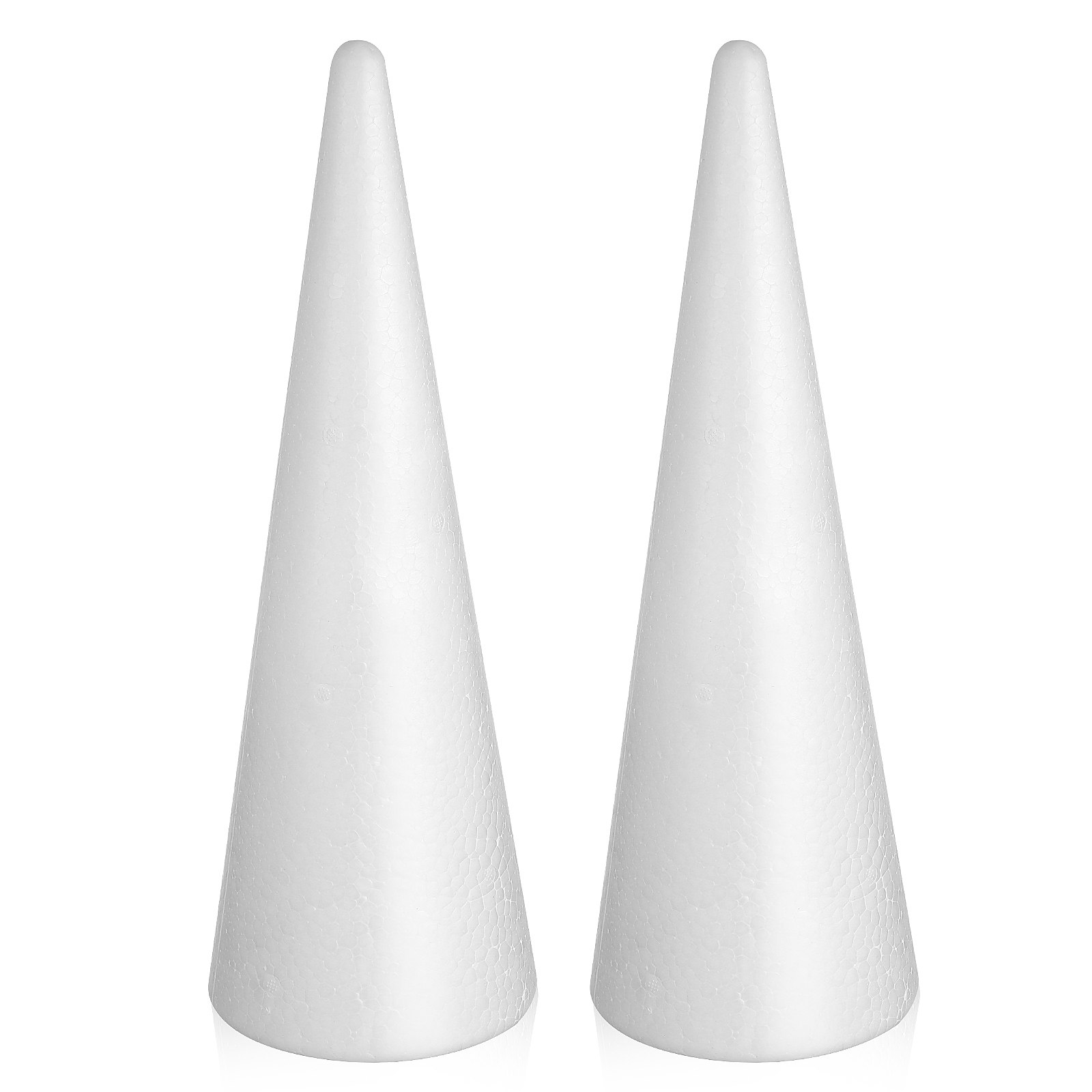 2 Conos de Espuma Blancos en F - Wedding Floral Supply reseña y precio